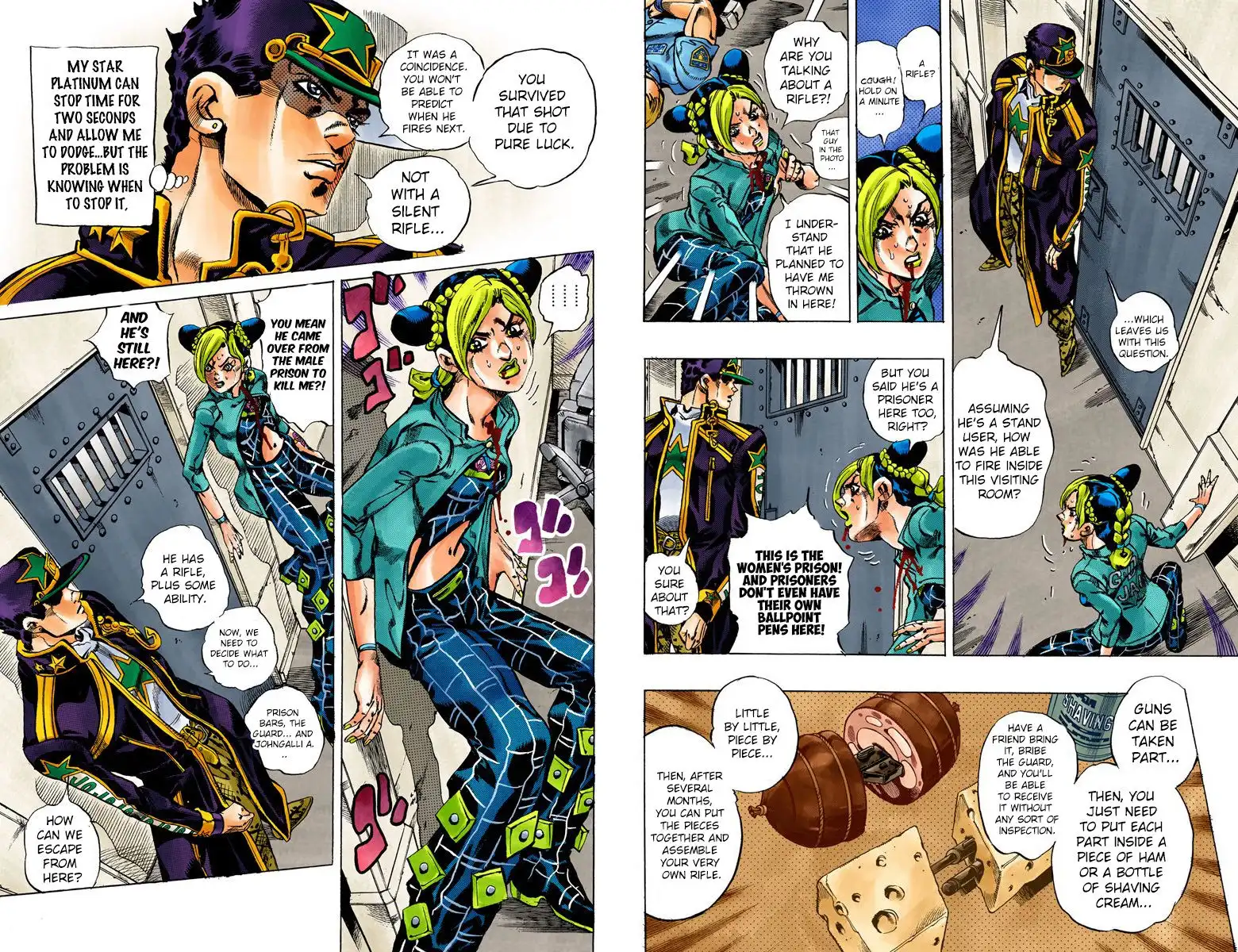 JoJos Bizarre Adventure Part 6: Stone Ocean Chapter 13 3